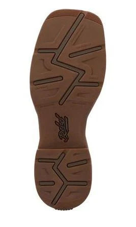 Rebel By Durango Tan Elephant Print & Bone Men's Wide Square Toe Boots DDB0378