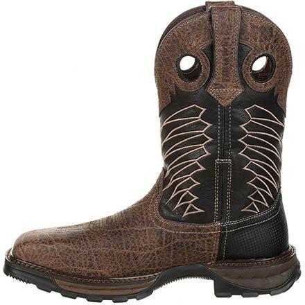 Durango Maverick XP Steel-Toe Waterproof Pull-On Western Work Boots for Men DDB0176