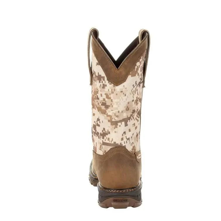 Durango Maverick XP Men's Dusty Brown Steel Toe Waterproof Western Work Boots DDB0207