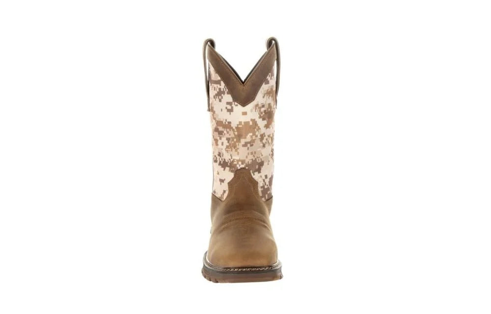 Durango Maverick XP Men's Dusty Brown Steel Toe Waterproof Western Work Boots DDB0207