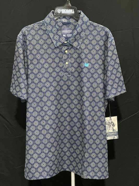Panhandle Men's Polo Blue TM51T04896