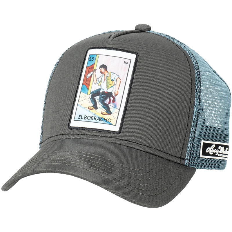 Larry Mahan Mens Cap Loteria El Borracho MCBCLBGY