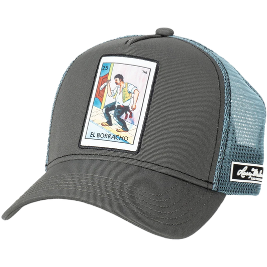Larry Mahan Mens Cap Loteria El Borracho MCBCLBGY