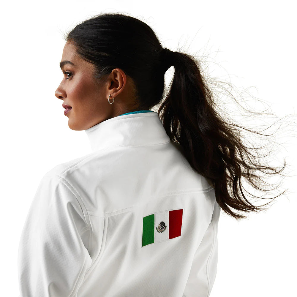 Ariat Mexico Jacket Women's Softshell White 10043548