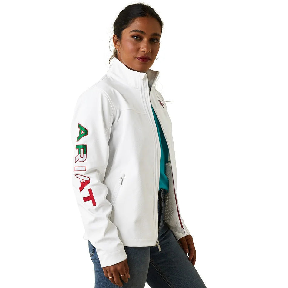 Ariat Mexico Jacket Women's Softshell White 10043548