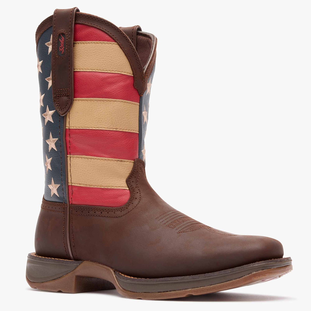 Durango Men's Rebel American Flag Work Boots - DB5554