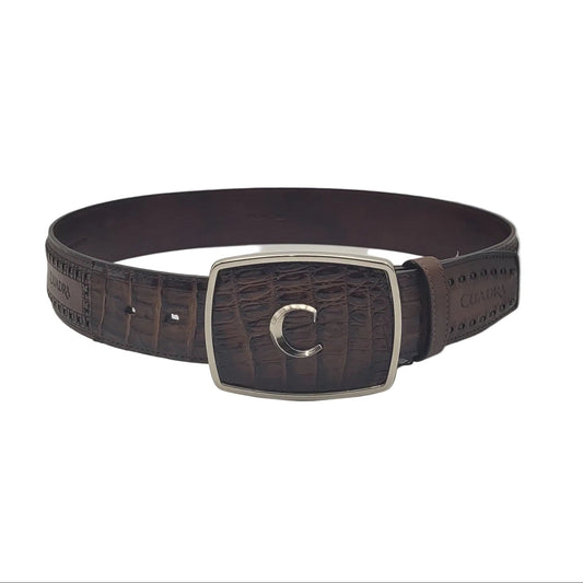 CUADRA CAIMAN BELT HONEY BC171