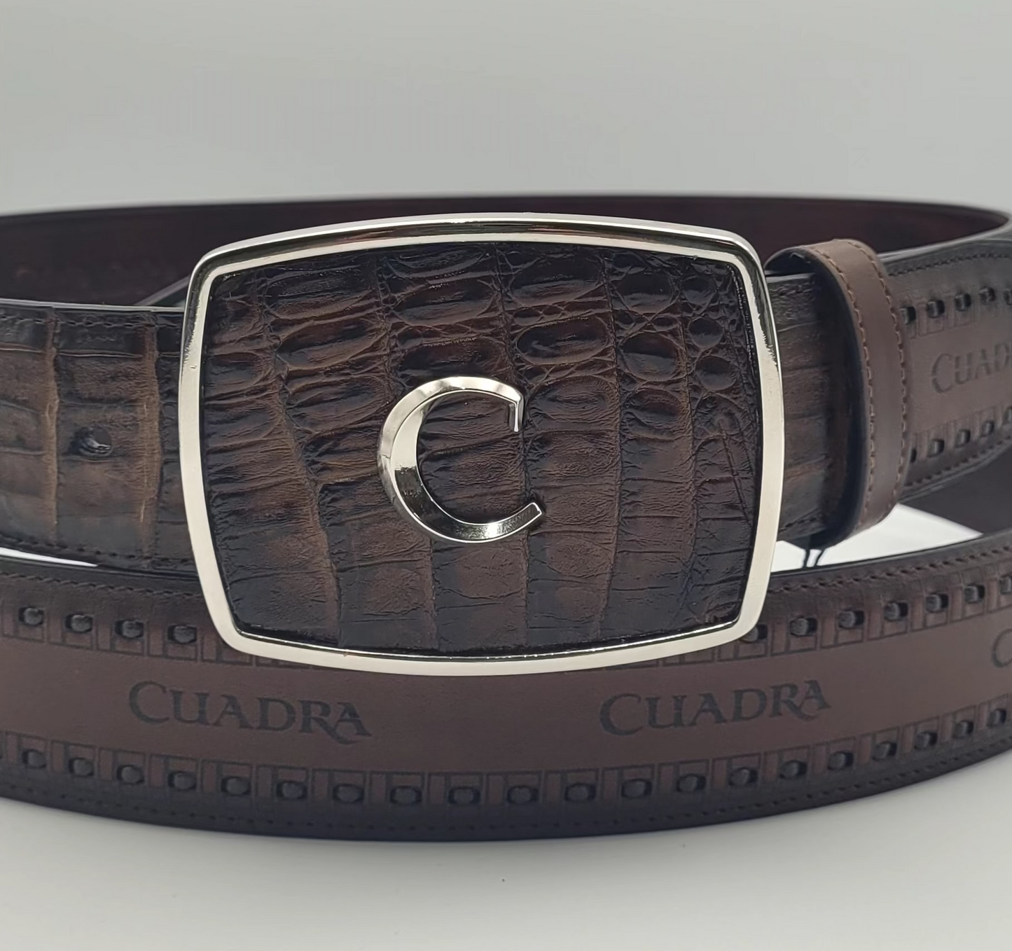 CUADRA CAIMAN BELT HONEY BC171
