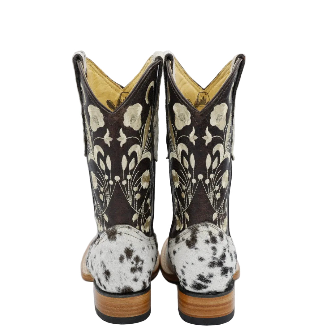 Genuine Hair-On Cowhide Handmade Western Women's Boots — Every Pair Unique
