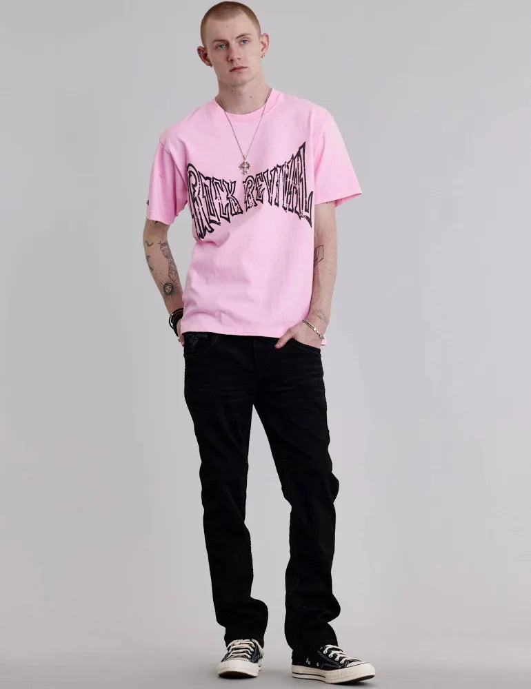 Rock Revival Men's Straight Remy Black