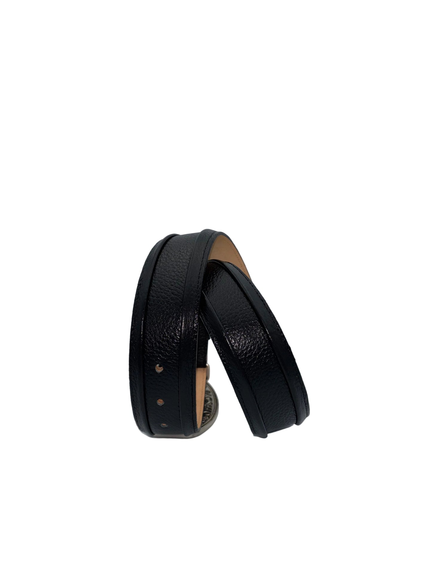 Cowboy City Genuine Leather Western Belt – Black – FB0302 – 1 3/4"