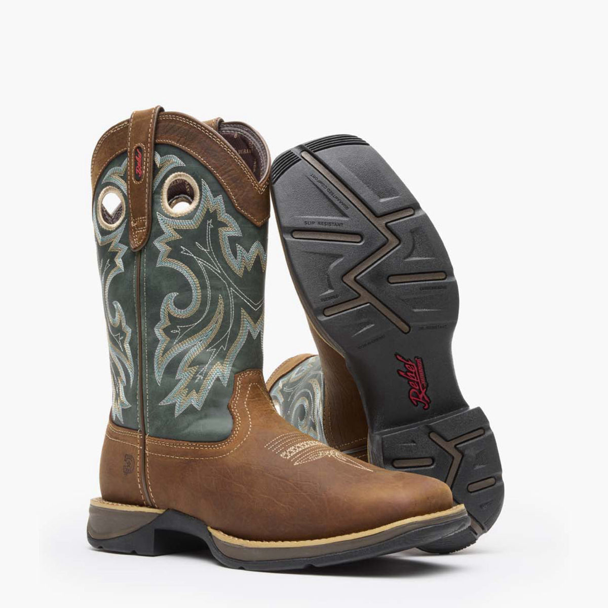 Rebel by Durango Pull-On Western Boot- DDB0131