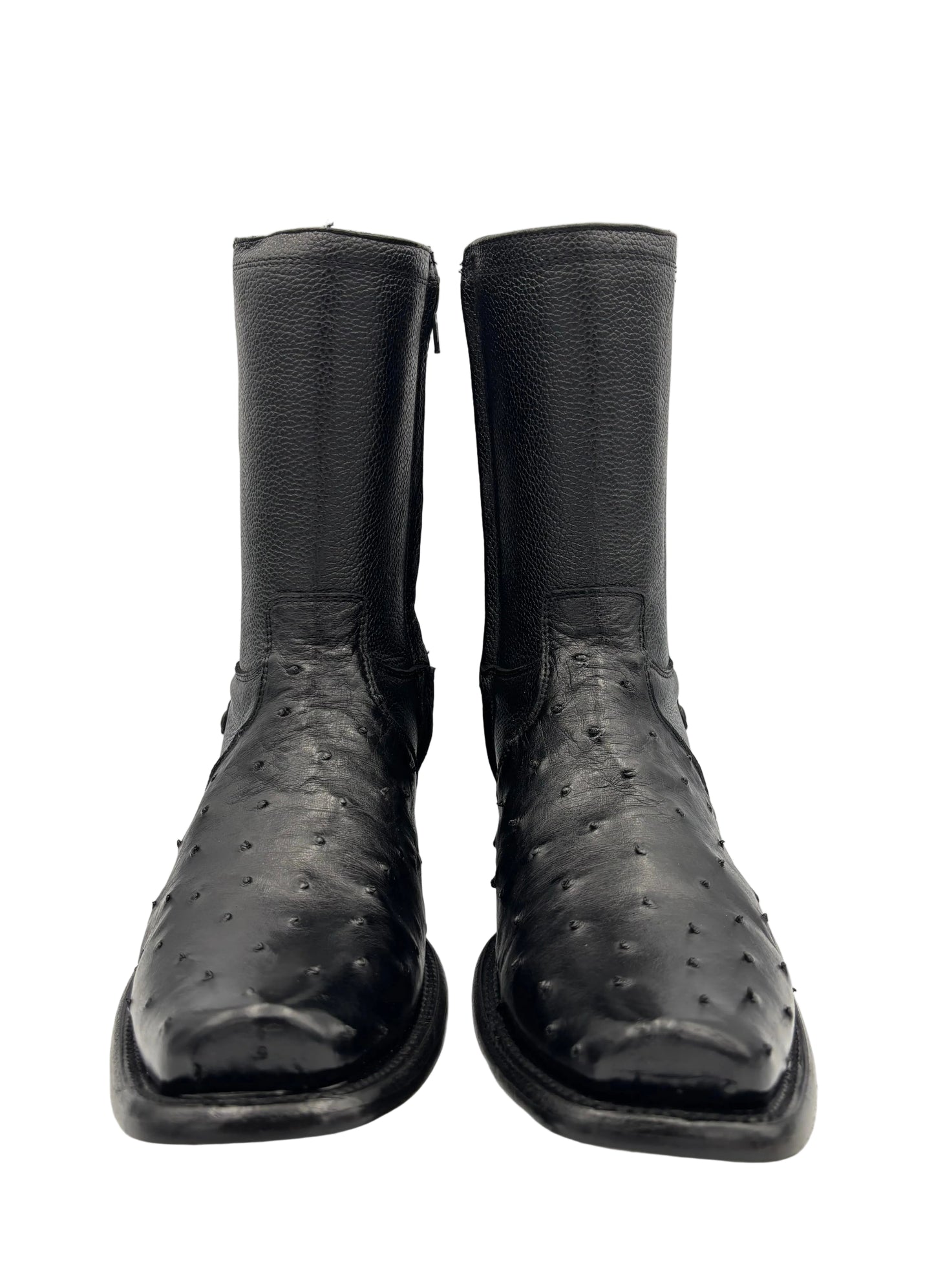 Cowboy City Black Western Phantom Botin