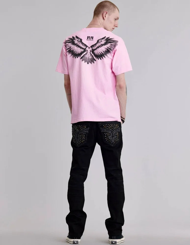 Rock Revival Men's Straight Remy Black