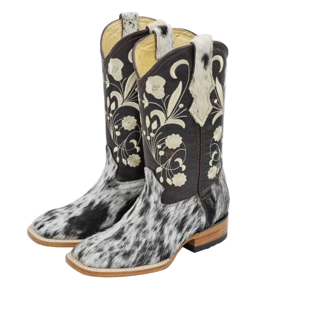 Genuine Hair-On Cowhide Handmade Western Women's Boots — Every Pair Unique