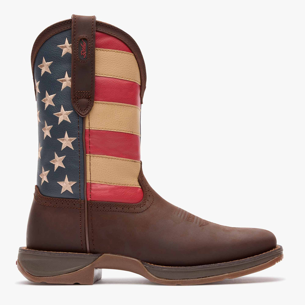 Durango Men's Rebel American Flag Work Boots - DB5554