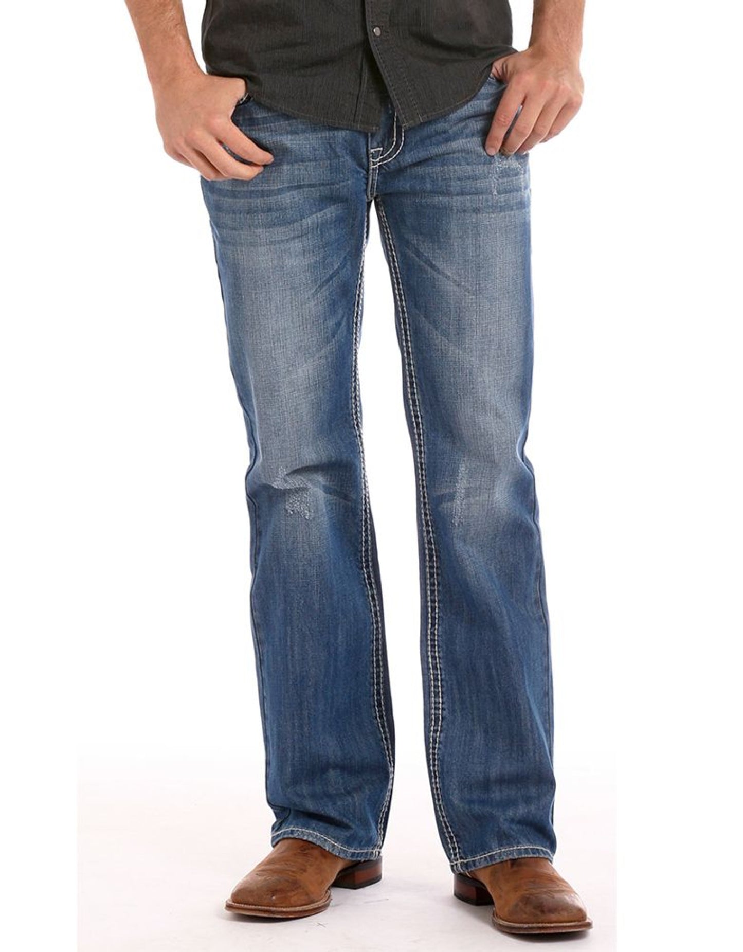Rock & Roll  Men's  Double Barrel  Relaxed Straight   M0S1612